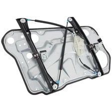 Right Front Hand-Crank Window Regulator Fits Volkswagen By VW1351117 1J4837730BL