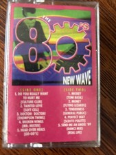 New Wave The 80 s New Wave cassette From K-Tel EX to NMT Lots Of good Songs