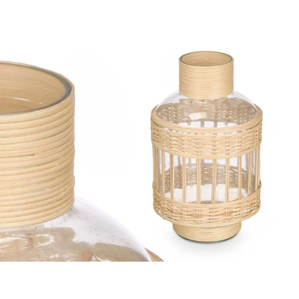 Bottiglia decorativa Gift Decor Trasparente Naturale 16 x 27,5 x 16 cm [6 Uni - Immagine 2 di 3