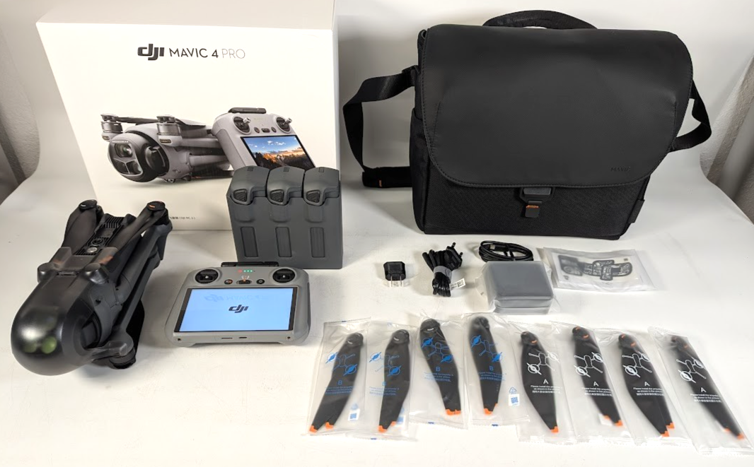 Unbound Mavic 4 Pro Fly More Combo-3 Batteries, RC2 Remote, w/ 1yr