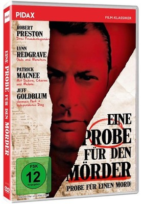 Eine Probe für den Mörder DVD Robert Preston, Jeff Goldblum