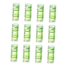 pcs Mini Cylindrical Bubble Spirit Level Vials 8x20mm 12