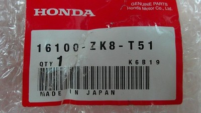 HONDA 16100-ZK8-T51 CARBURETOR (BE67C A)