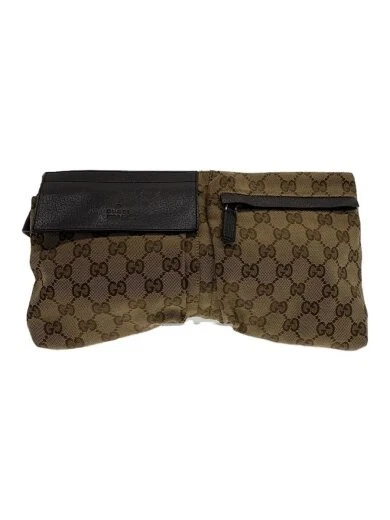 Sac GUCCI taille GG toile toile BRW motif total
