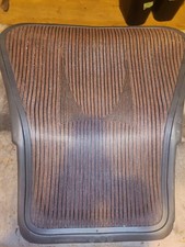 AERON chair BACK CUSTOM HERMAN MILLER CROWN LOGO WOVEN INTO MESH rare unique