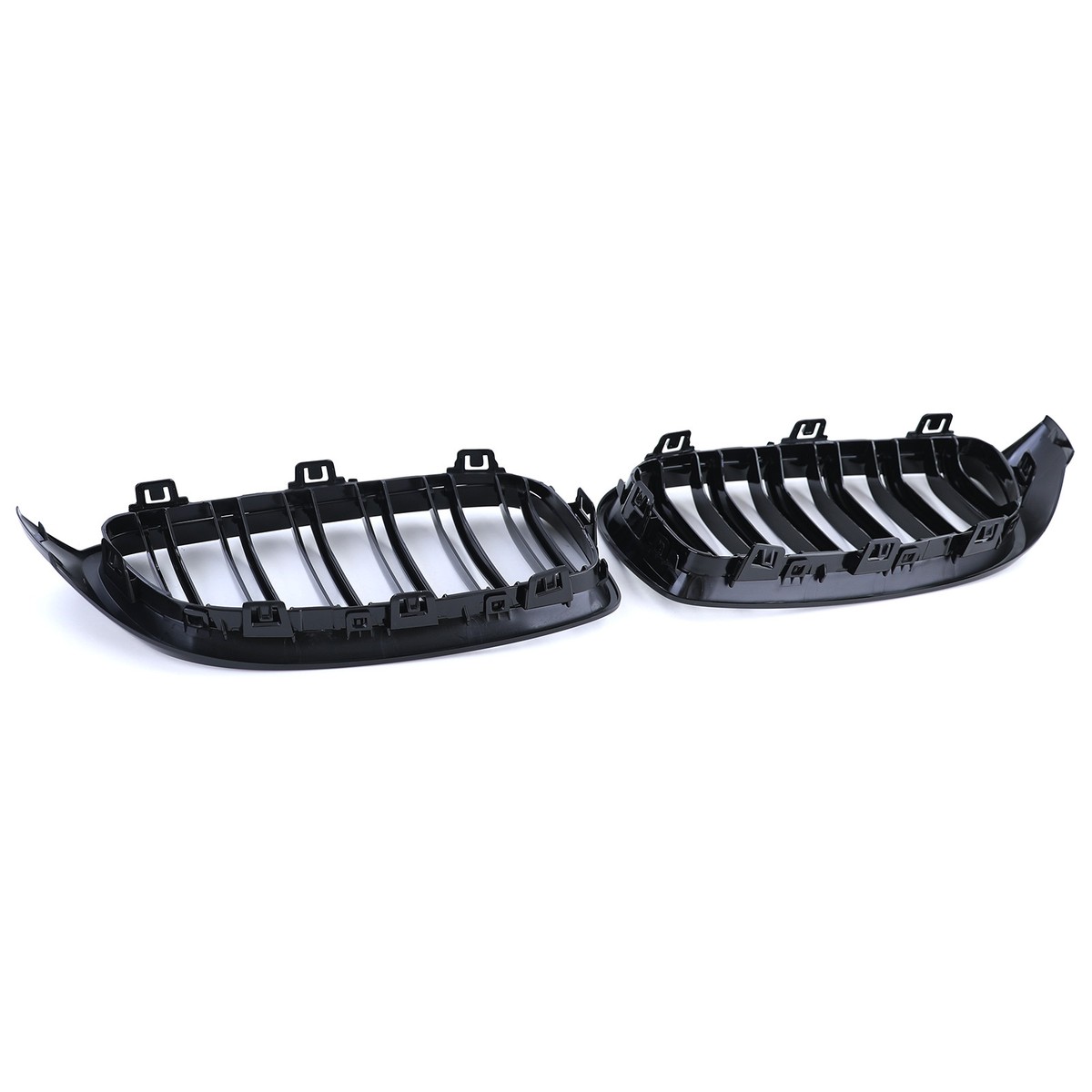 Dm Kühlergrill Schwarz Doppelsteg-Kühlergrill Für BMW 4er F32 / F33 / F36 Auch M4 In Schwarz Glanz Kühlergrill Set Für F32 F33 F36