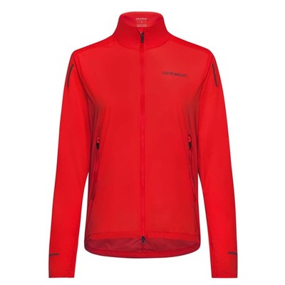 Gore Wear Concurve Windbreaker Damen Lab Red Laufjacke Outdoorjacke