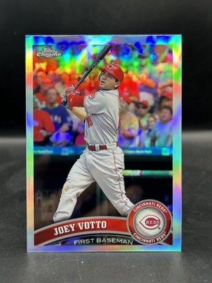 2011 Topps Chrome #19 Joey Votto Refractors