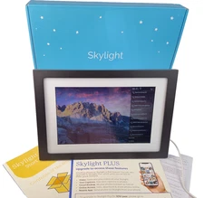 Skylight Digital Picture Frame 10 In Wi-Fi Enabled, Pre-Owned, SKY002 Share Pics