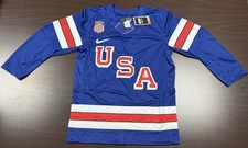 IN HAND Nike Team USA Hockey 2026 Olympics Blue Jersey - Men's Medium