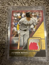 Topps 2026 Major League Material Relic Jackson Merrill 1/5 Padres MLM-JM