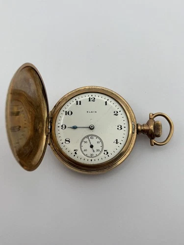 Elgin Antique Mechanical Pocket Watch  7J  16s  Gr.290  22729758  DOESN'T WORK