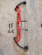 Hoyt Invicta 40 RH 28.5-29.5” 50-60# SVX no. 3 Competition Target Red Black Limb