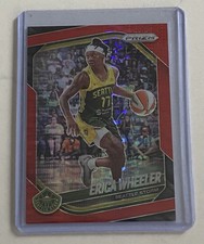 2025 Panini - WNBA Prizm Erica Wheeler Red Pulsar Prizm /299