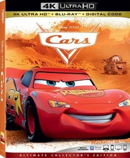 Cars 4K UHD / Blu-ray  Digital NEW