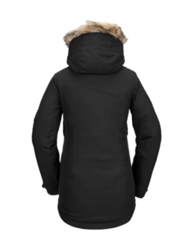 Womens Volcom Fawn  Insulated Jacket Black -women’s XS - Image 2 of 4