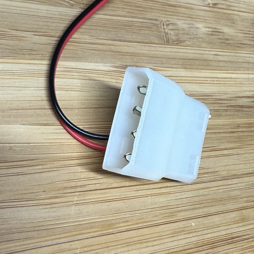 486 CPU Fan & Heatsink With Evercool 7 Blade Fan 40mm - Molex Power - Image 4 of 4