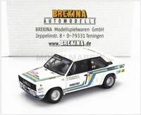 Brekina Plast BRE22661 Fiat 131 Abarth Team Svenska Rally Monte Carlo 3Rd
