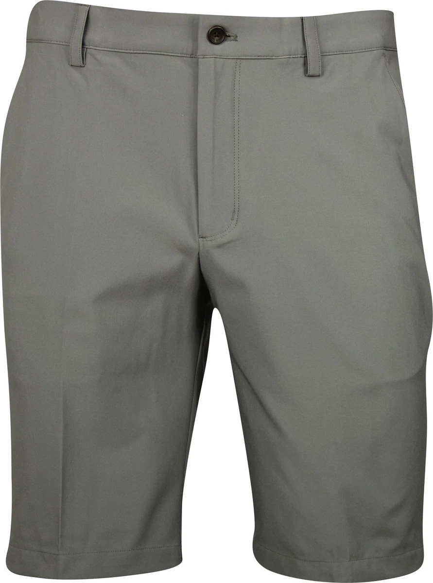 Short Greg Norman Homme Taille 32 – Gris Stretch – Plat Devant – Léger – Occasion