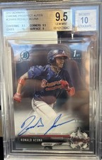 2017 Bowman Chrome Prospect  Autographs Ronald Acuña Jr. #CPA-RA