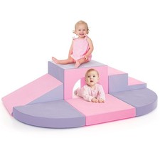 6-Piece Foam Climbing Blocks for Toddlers, Climbing Toys Indoor for Crawling,...