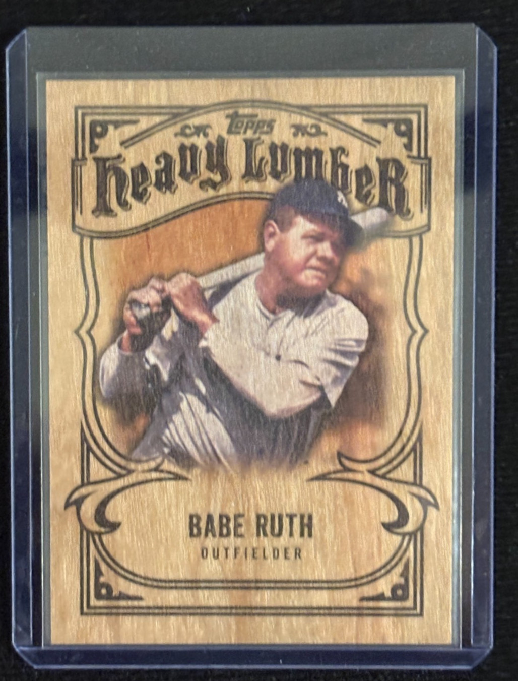 BABE RUTH 2026 TOPPS BASEBALL HEAVY LUMBER SSP CASE HIT NY YANKEES