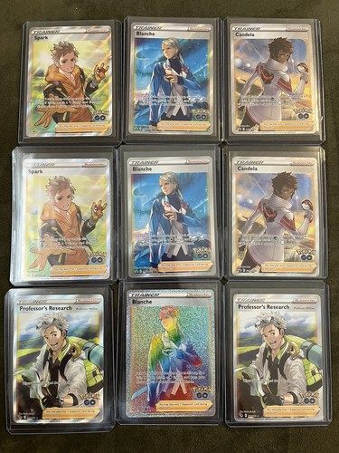 Pokemon Card TCG - Pokemon GO Full Art Trainer Set Blanche Candela