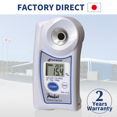 ATAGO official site ATAGO Calcium Chloride Refractometer PAL-41S Made in Japan