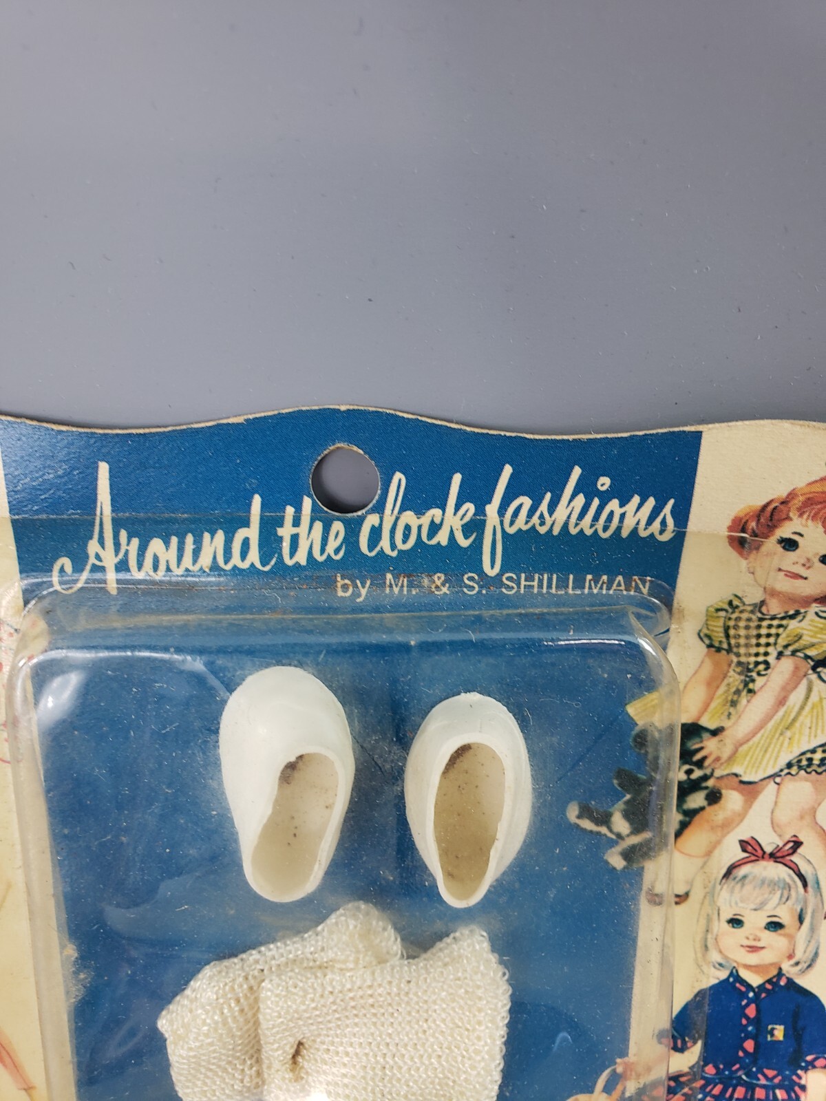 Vintage Shillman doll Shoes & Socks Fits 8" In Package 070 RARE FIND