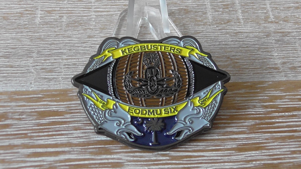 USN EODMU Six Explosive Ordnance Disposal Mobile Unit Challenge