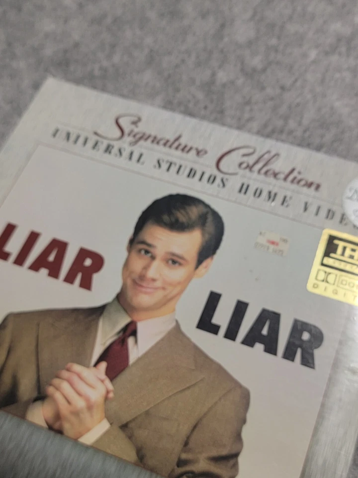Liar Liar Signature Collection LD LaserDisc Jim Carrey Deluxe edition NEW SEALED Foto 4 de 4
