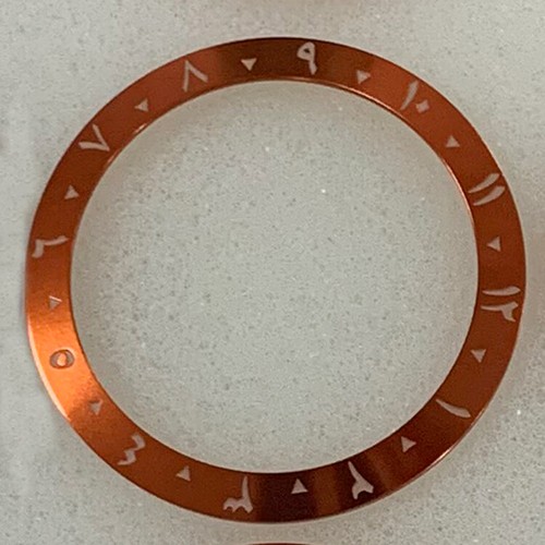 Inserto lunetta orologio 38 mm*30,5 mm per accessori di ricambio orologio sub gmt 40 mm - Foto 16 di 25