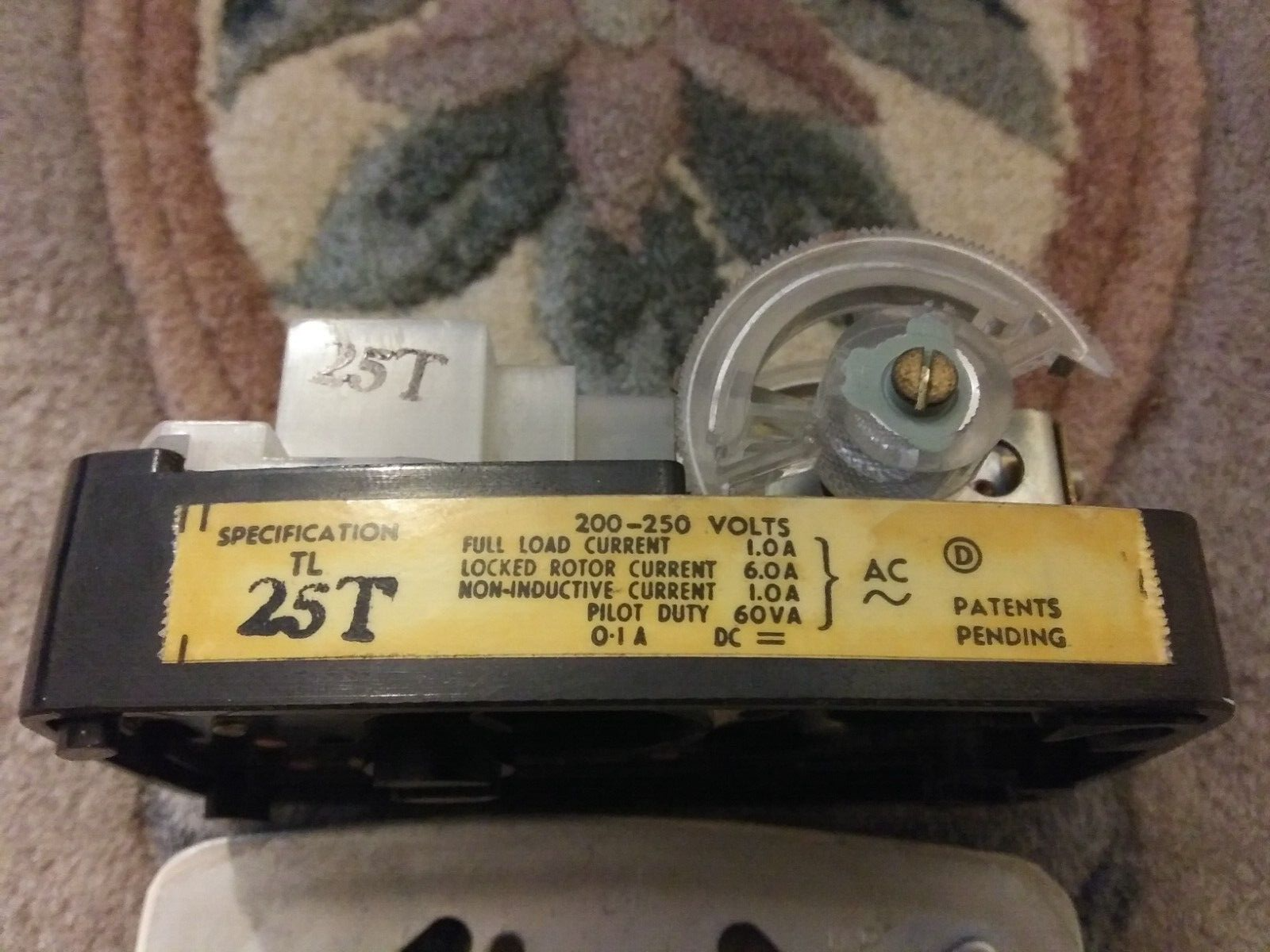Vintage SATCHWELL Type TL Room Thermostat 1960s 1970s RARE | eBay