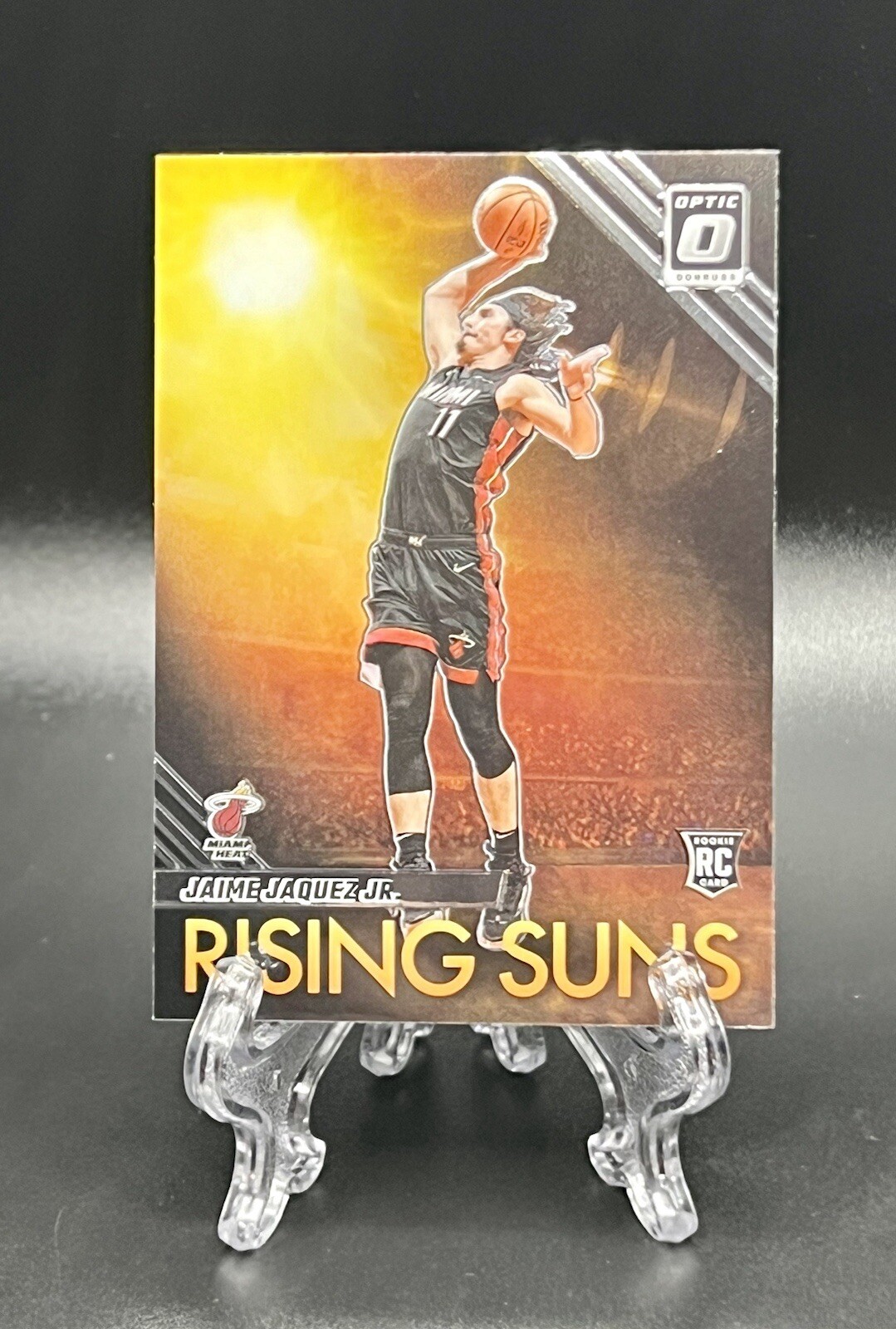 2023-24 Donruss Optic Rising Suns #20 Jaime Jaquez Jr. RC Rookie Miami Heat