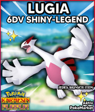 LUGIA ✨ SHINY 6DV ✨ Pokemon Karmesin e Purpur Lvl 100 Battle Ready + ottime condizioni