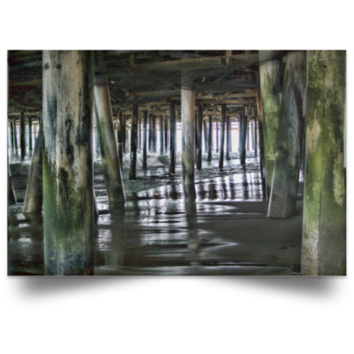 Satin Poster ''Under the Pier 1''