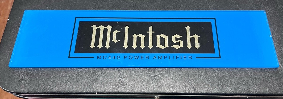 OLD SCHOOL MCINTOSH MC440 GLASS AMP IS NOT INCLUDED!!!! | eBay