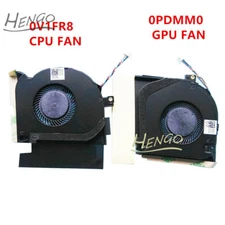 0PDMM0 NEW For Dell ALIENWARE M15 R1 2019 CPU+GPU Cooling Fan PDMM0 0V1FR8