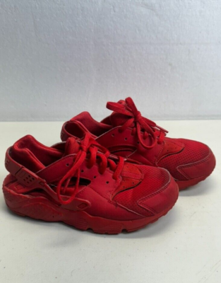 all red huaraches kids