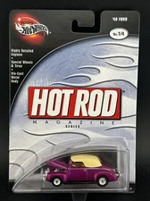 2003 Hot Wheels Hot Rod Magazine Series 40 FORD purple 1/4 free shipping