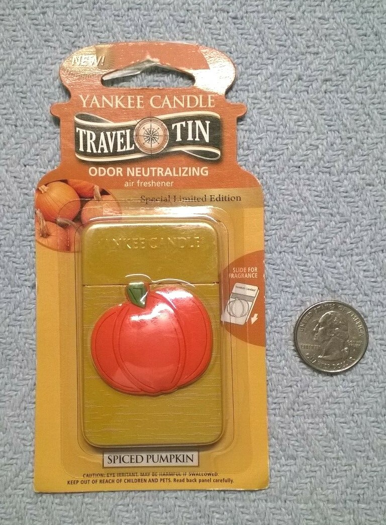 Yankee Candle Travel Tin Air Fresheners Limited Edition Spiced