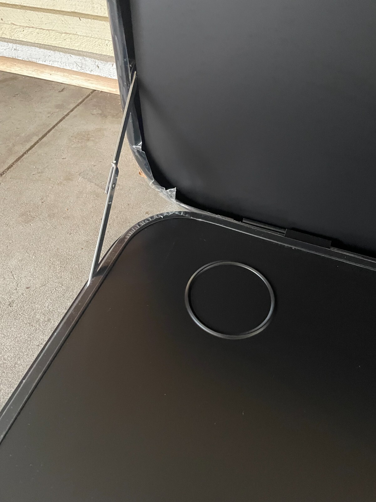 JAYCO SUITABLE CARAVAN FOLDOUT TABLE PICNIC TABLE BLACK ALUMINUIM