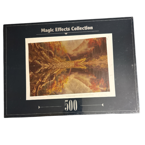 Magic Effects Collection 500 Piece Puzzle 2001 Wilderness Bev Doolittle Sealed