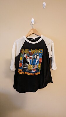 【vintageバンドT】THE WHO FAREWELL TOUR '82 The Who Vintage T Shirt 1982 Farewell Tour Mens Small 1980s