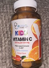 DOCTOR'S FINEST Vitamin C Gummies for Kids - Vegan, GMO Free Gluten Free - ...