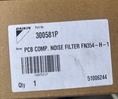 Daikin 300581P PCB Noise Filter FN354-H-1