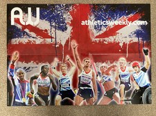 Team GB london 2012 athletics olympics / Paralympics poster. Ennis Farah Peacock