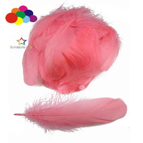 Diy 100 Pcs/Lot Colourful Goose feather 4-7cm 1-2 Inch Stage Props Dream Catcher - Picture 129 of 138