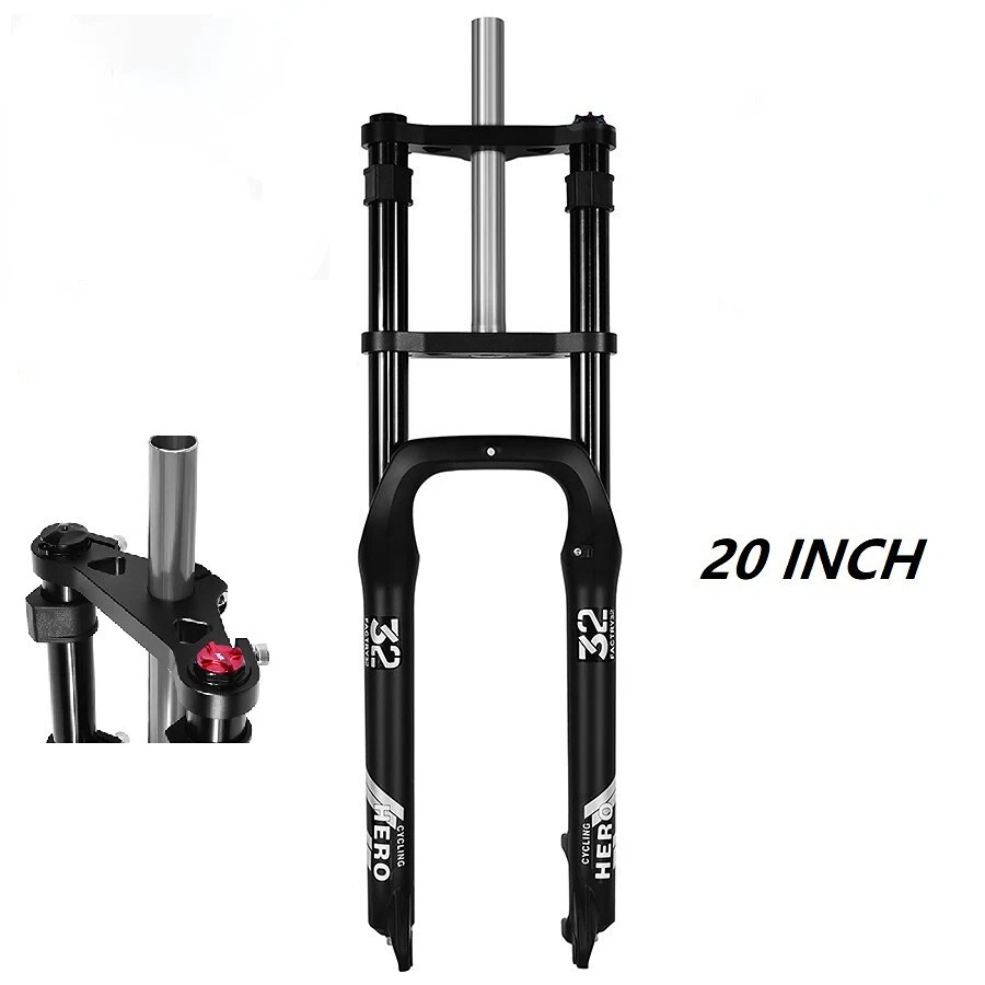 20inch Fat Fork 26" * 4.0" Tire Double Shoulder Bicycle Spring Fork E-Bike/Beach - Image 2 of 4