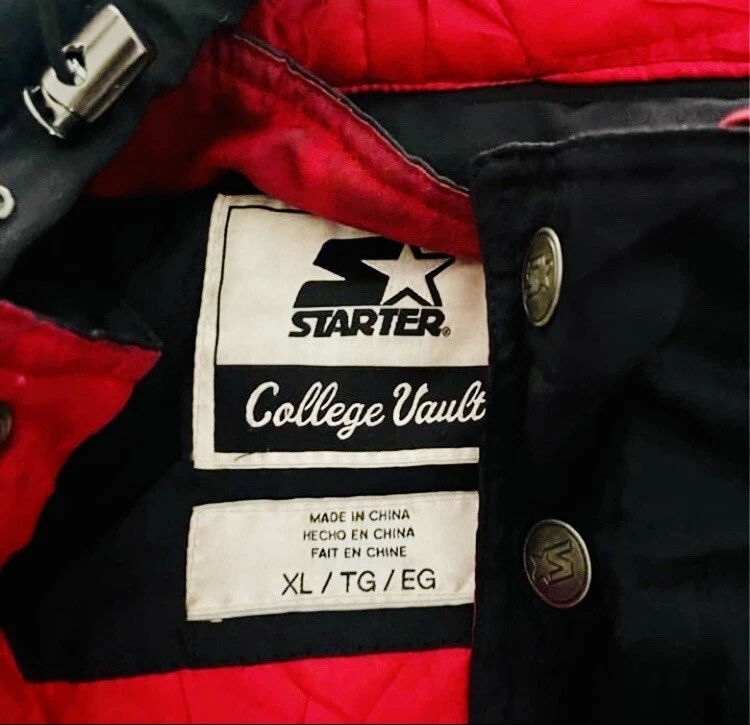 Men's Retro UGA Starter Jacket XL Awesome Condition - Image 3 of 4